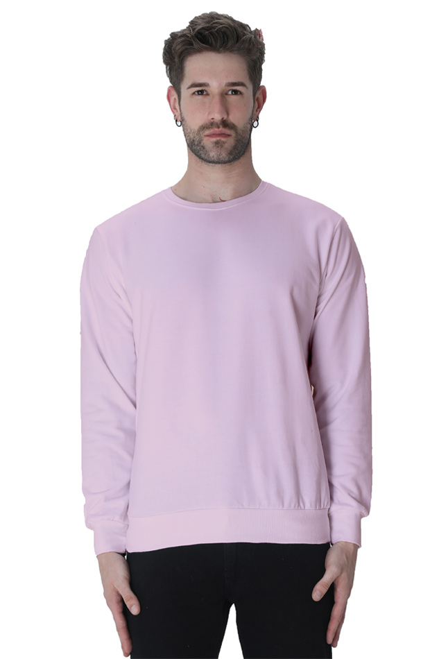 Classic Comfort: Unisex Plain Sweatshirt