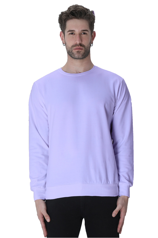 Classic Comfort: Unisex Plain Sweatshirt