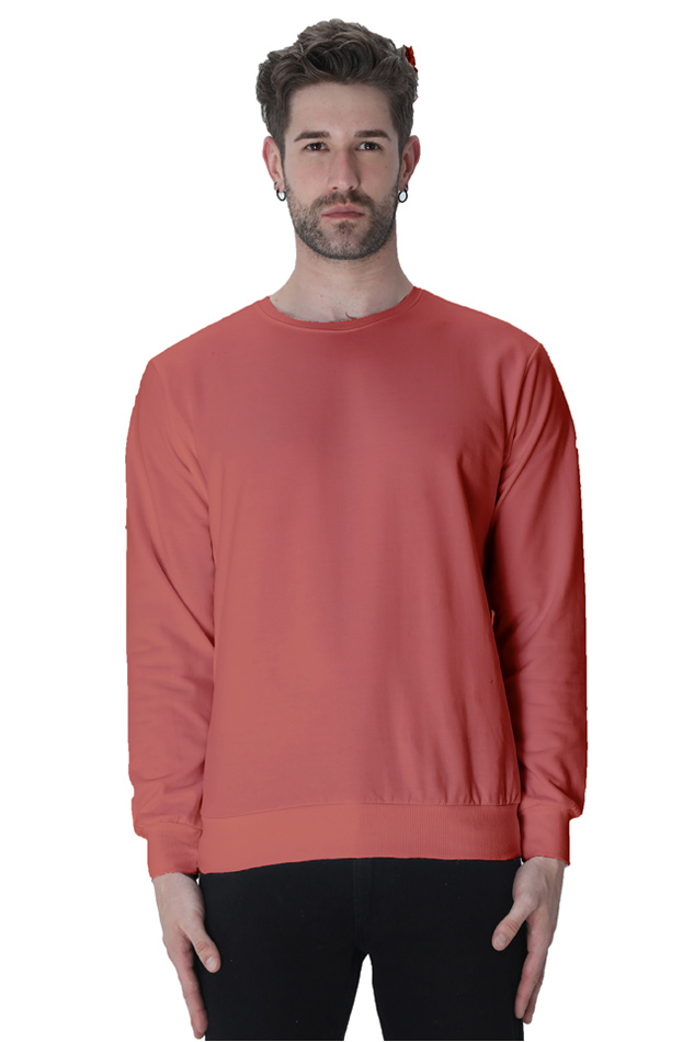 Classic Comfort: Unisex Plain Sweatshirt