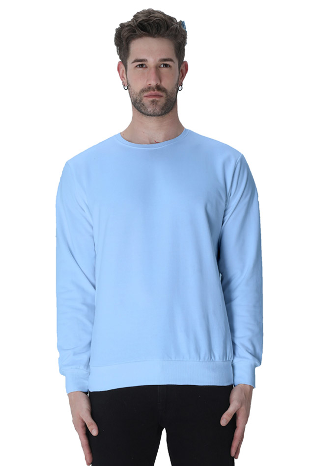 Classic Comfort: Unisex Plain Sweatshirt