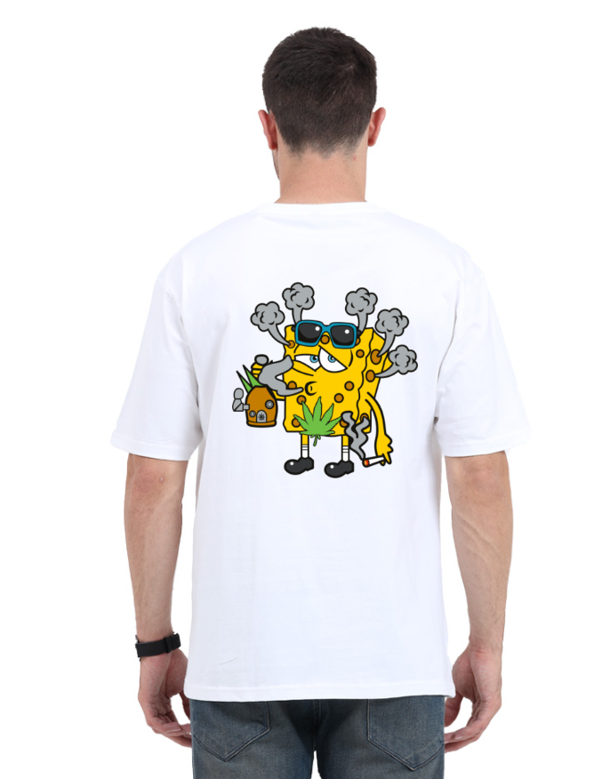 SpongeBob's Nature Bliss Drop shoulder T-shirt