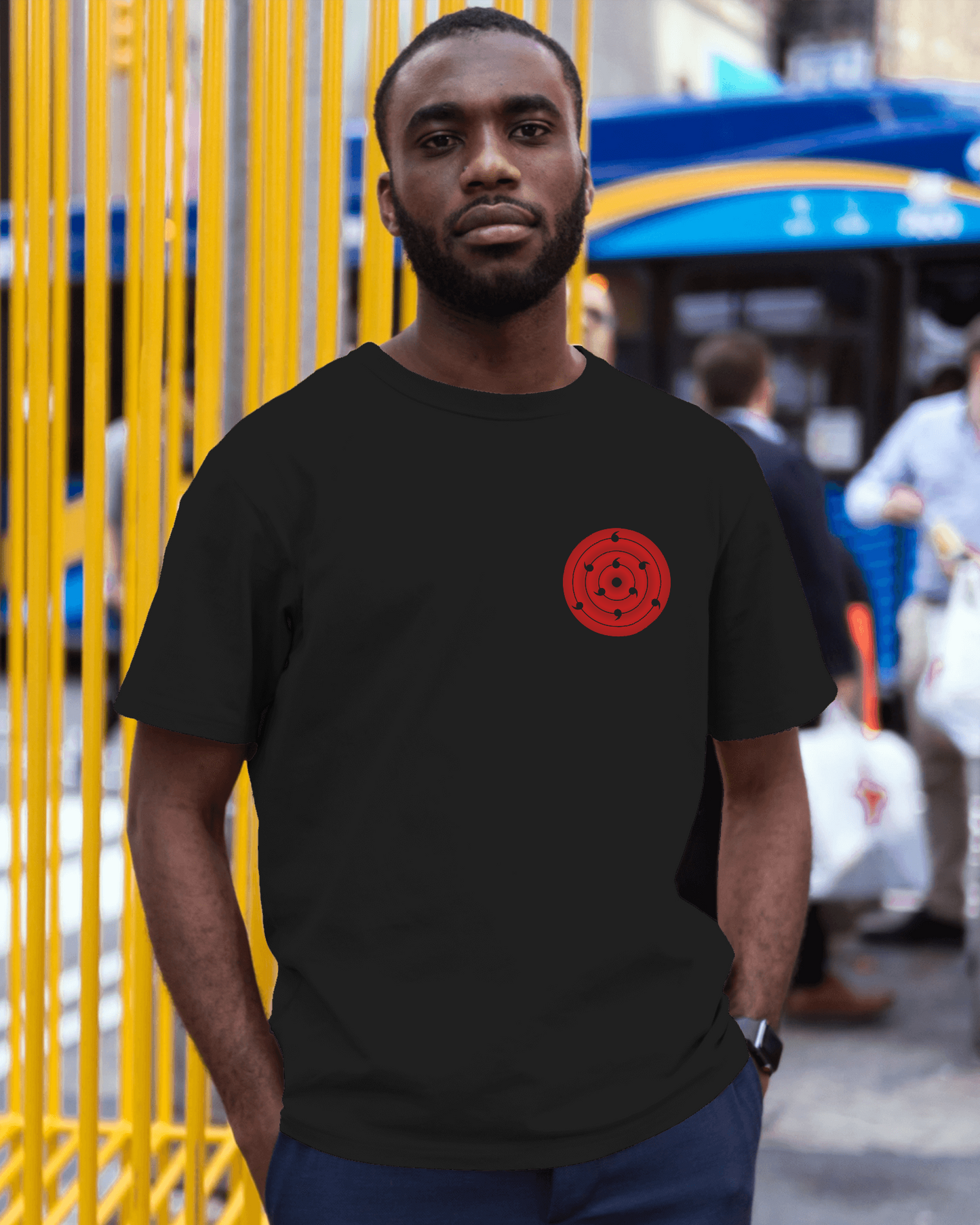 SHARINGAN Drop shoulder T-shirt