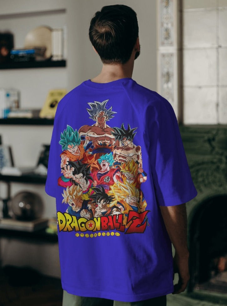 Dragon Ball Z Squad Drop Shoulder Shirt