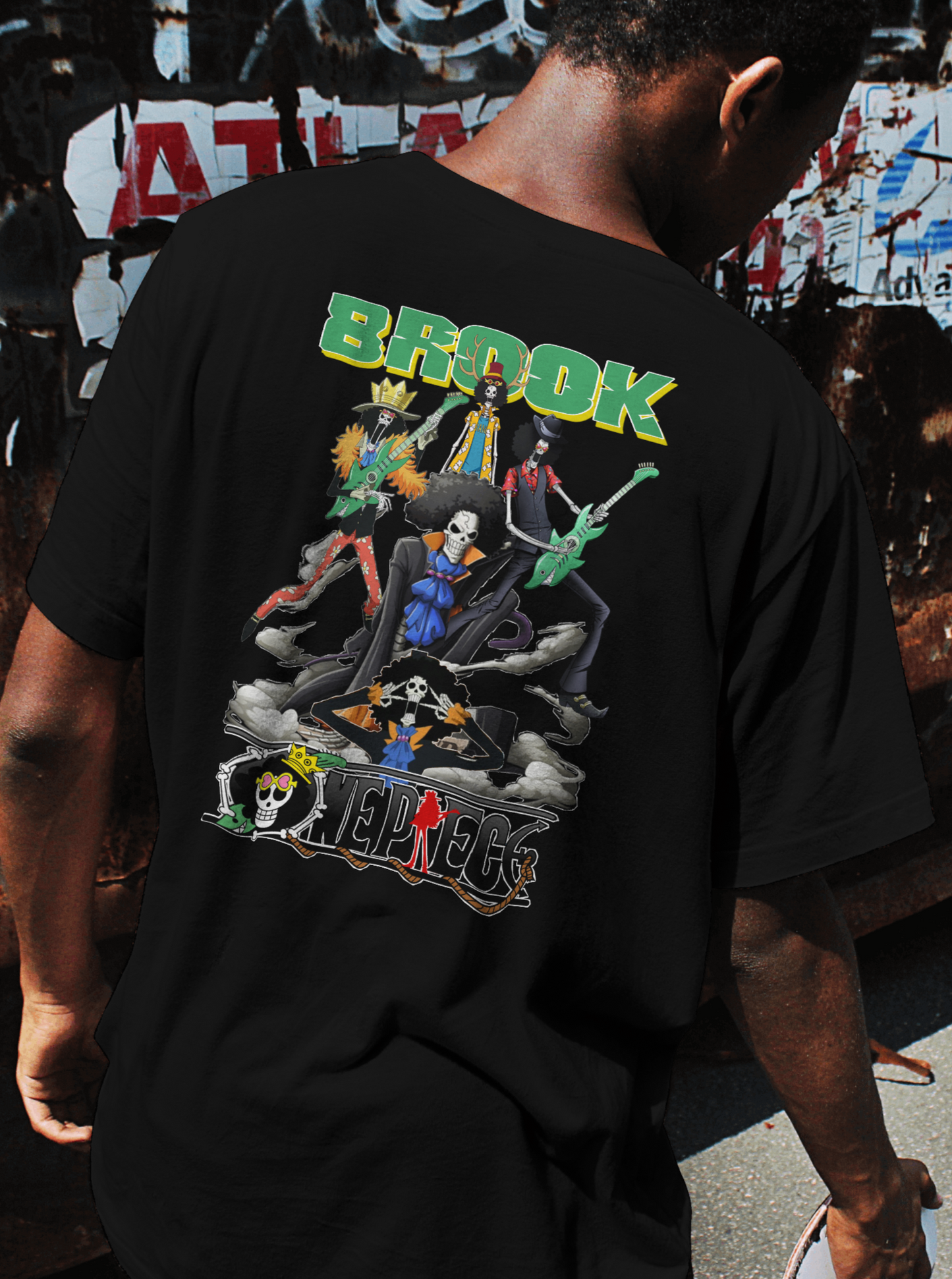 "The Story of Brook: A Tale of Lost Time and Found Companionship in One Piece Drop Shoulder T-shirt