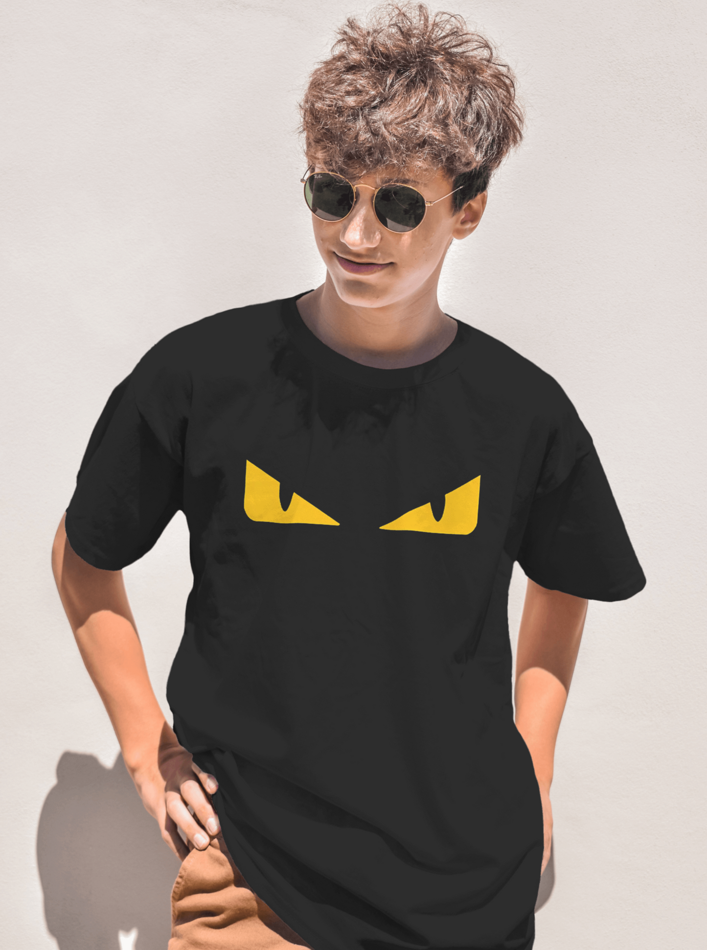 Fendi Eye Over Sized Unisex T-shirt