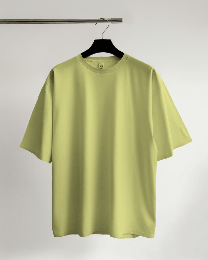 Essential Plain Drop-Shoulder Premium T-Shirt