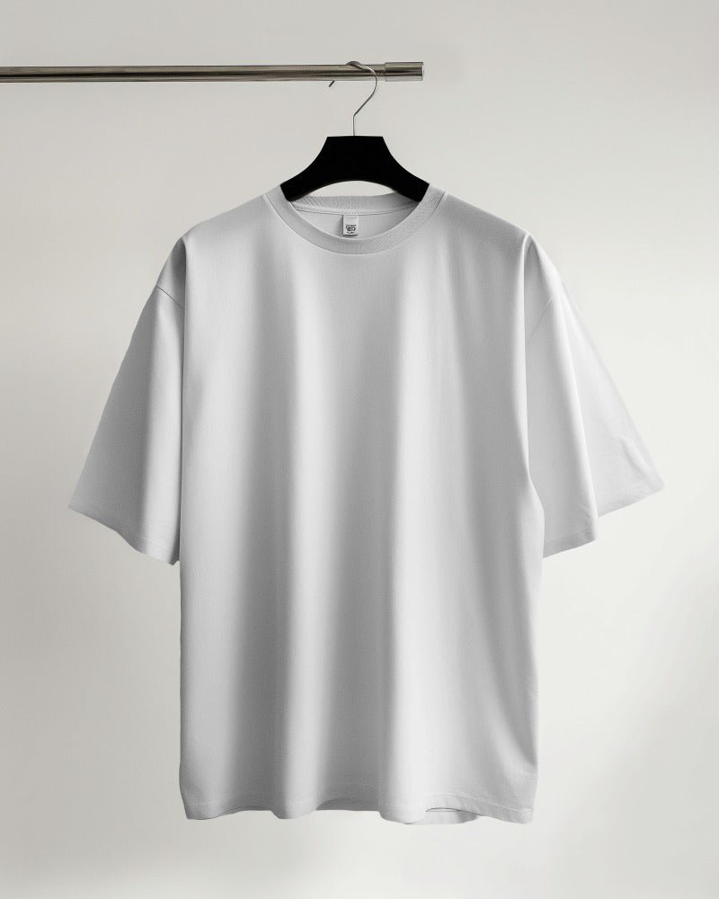 Essential Plain Drop-Shoulder Premium T-Shirt