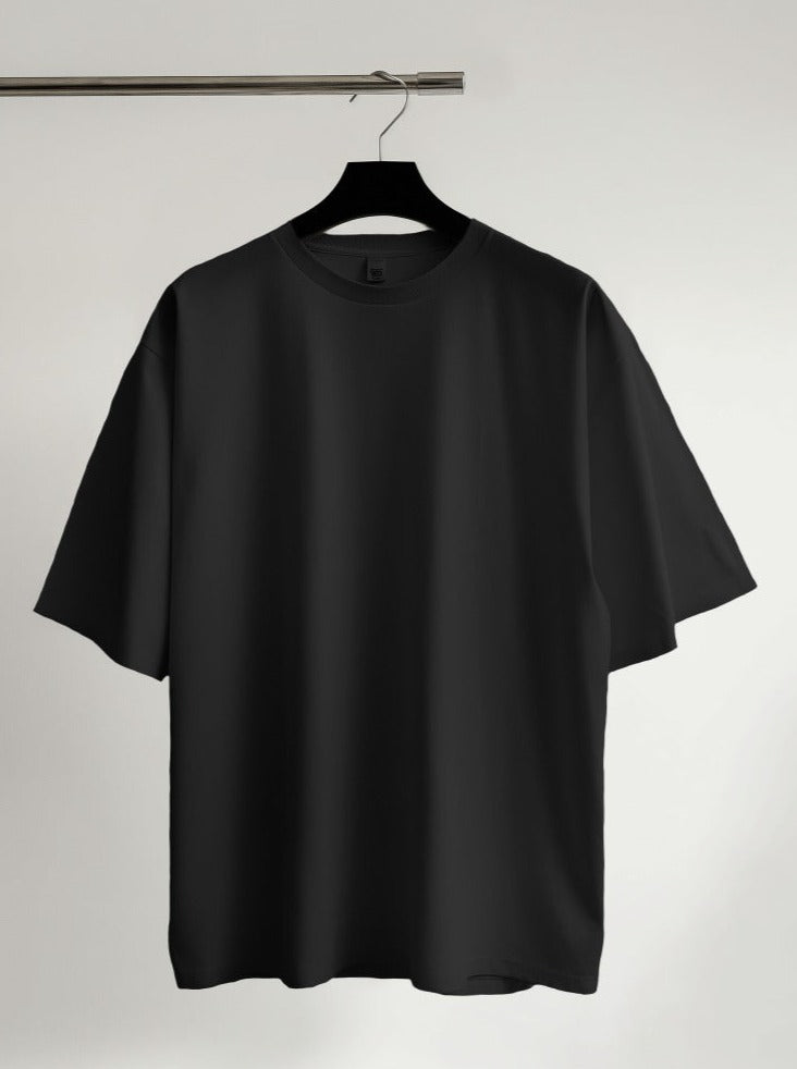 Essential Plain Drop-Shoulder Premium T-Shirt