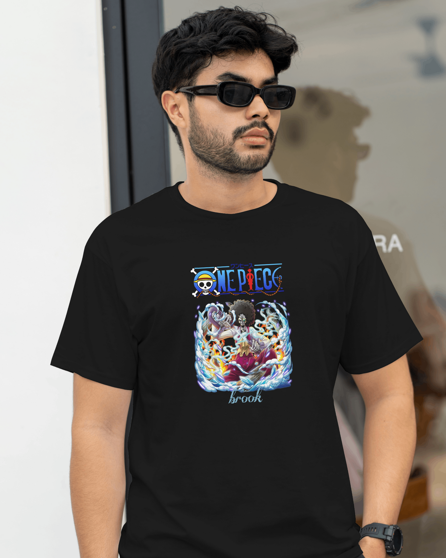 "The Story of Brook: A Tale of Lost Time and Found Companionship in One Piece Drop Shoulder T-shirt